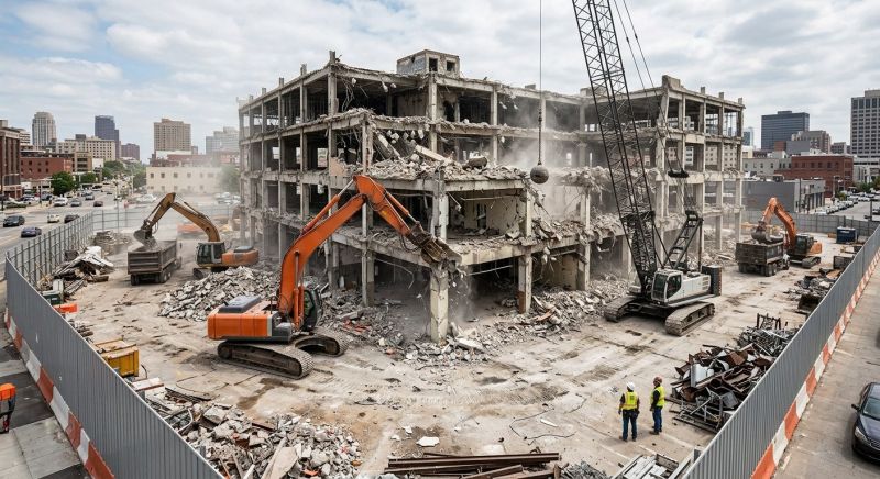 Commercial Building Removal in Houston, TX