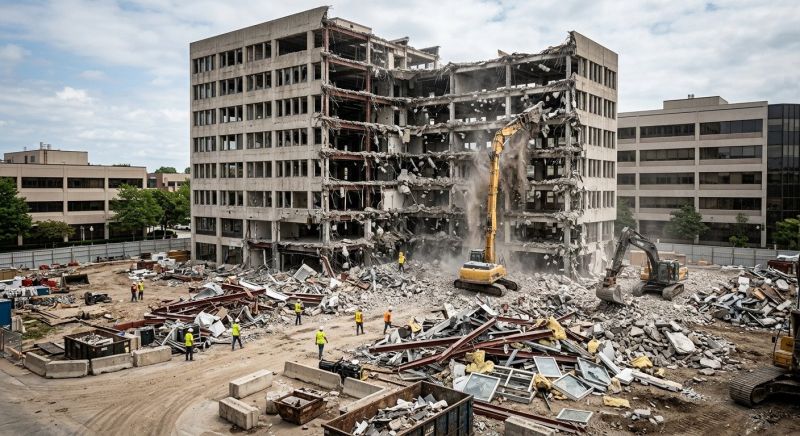 Commercial Demolition Service in Houston, TX
